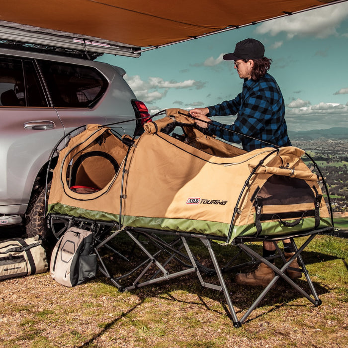 ARB Stretcher Quick Fold Camp Bed with Carrying Case