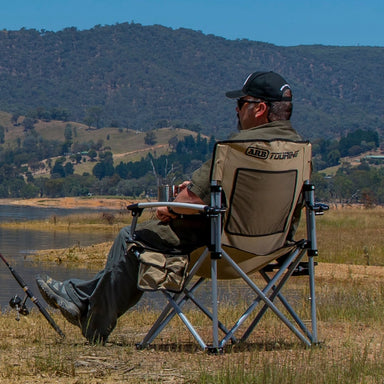 ARB Touring Camping Chair with Tray Lifestyle