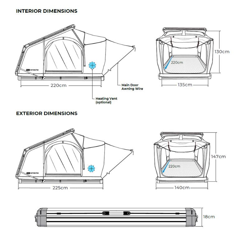 ARB Intrepid Aluminium Roof Tent