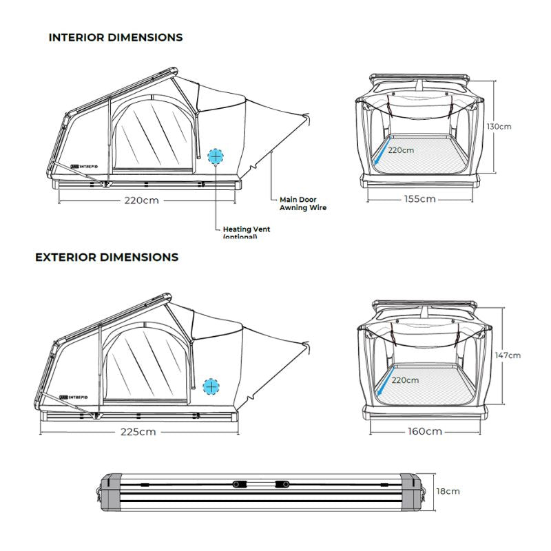 ARB Intrepid Aluminium Roof Tent