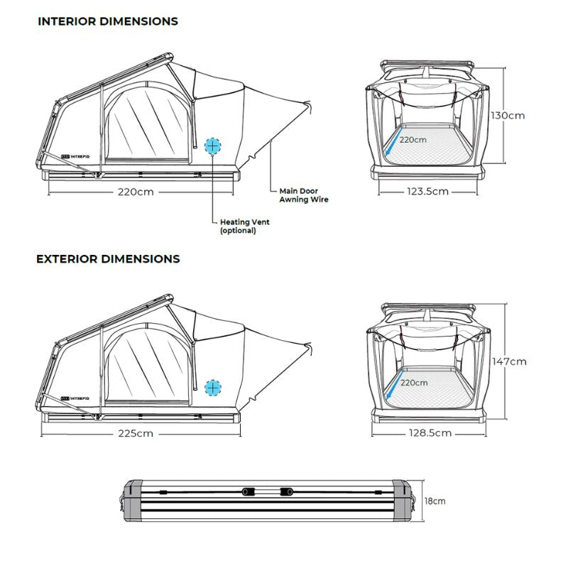 ARB Intrepid Aluminium Roof Tent