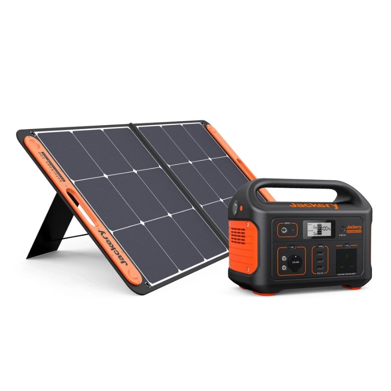 Jackery Explorer 500 with SolarSaga 100W Solar Panel