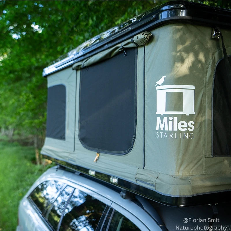 miles starling roof top tent Femkes Miles Starling Two-Person Hardshell Roof Tent – Outdoor Roadie