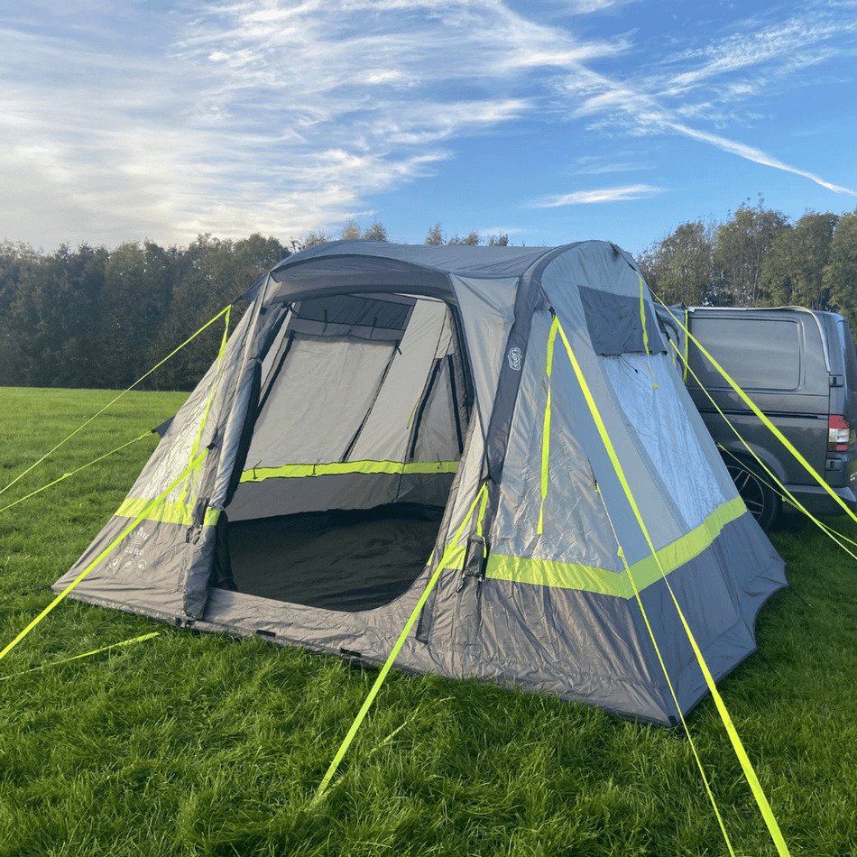 OLPRO Cubo Breeze v2 Campervan Awning - Lime & Grey