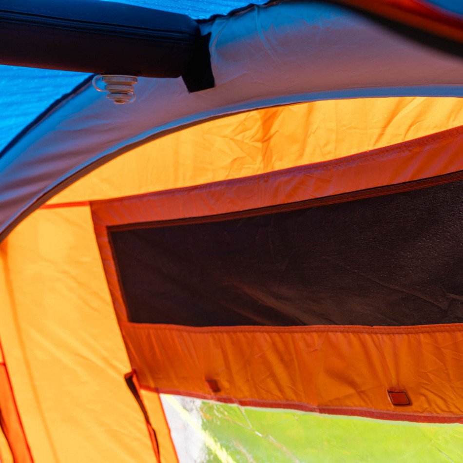 OLPRO Cubo Breeze v2 Campervan Awning - Orange & Black
