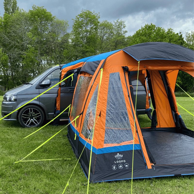 OLPRO Loopo Breeze v2 Campervan Awning (Orange & Grey)