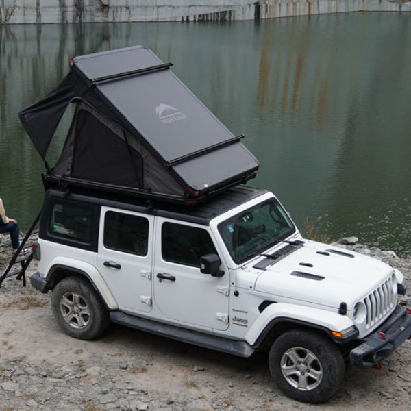 Wild-Land-New-Design-Triangle-Hard-Shell-Aluminum-Car-Roof-Top-Tent