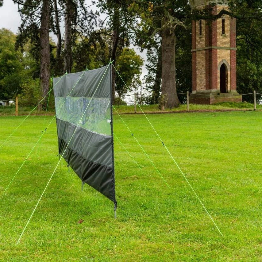 OLPRO Charcoal Compact Vision Windbreak