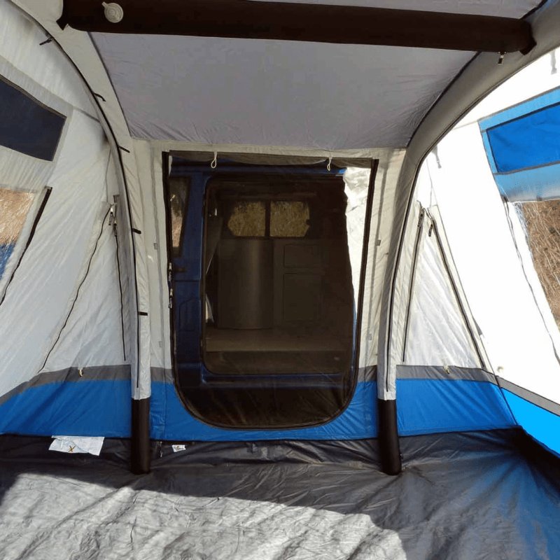 OLPRO Cubo Breeze v2 Campervan Awning - Blue & Grey