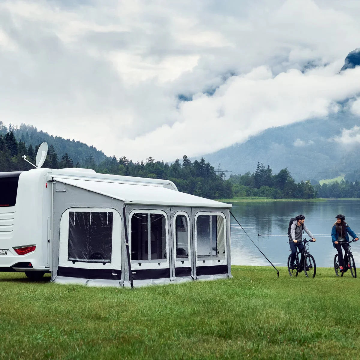 thule tent rail 5200 Thule Panorama Caravan Awning Room for Omnistor 5200 – Outdoor Roadie