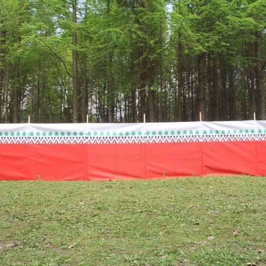 OLPRO Witley 7 Pole Windbreak (Wooden Poles)