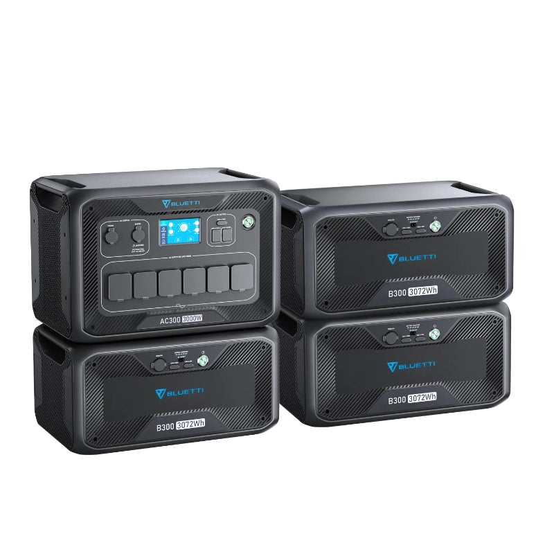 Bluetti AC300 & Three B300 Home Battery