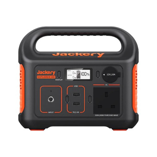Jackery JACKERY ポータブルデンゲン 240 BLACK Jackery JACKERY ポータブルデンゲン 240 BLACK 【公式通販】