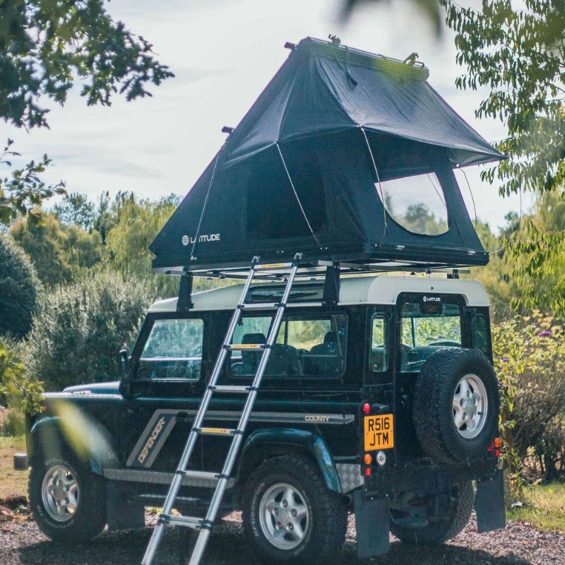 Latitude Tents Explorer Assembled with ladder
