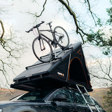 TentBox Cargo Roof Bars with Bike