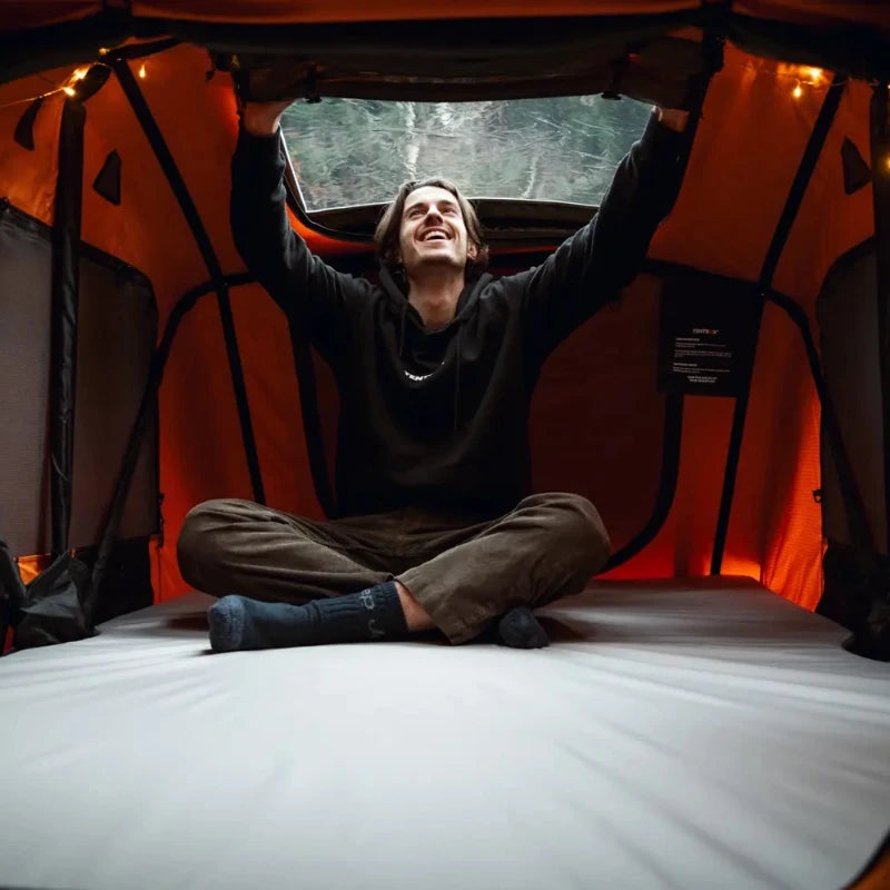 TentBox Lite 2.0 Interior mattress lifestyle